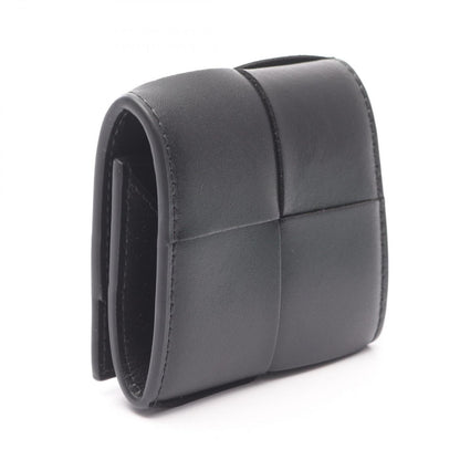 Bottega Veneta Bottega Veneta Coin Case Cassette Intrecciato Black Leather