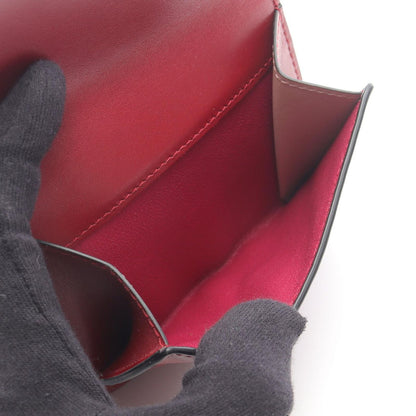 Bvlgari Trifold Wallet Serpenti Forever Red Leather Serpenti Forever W