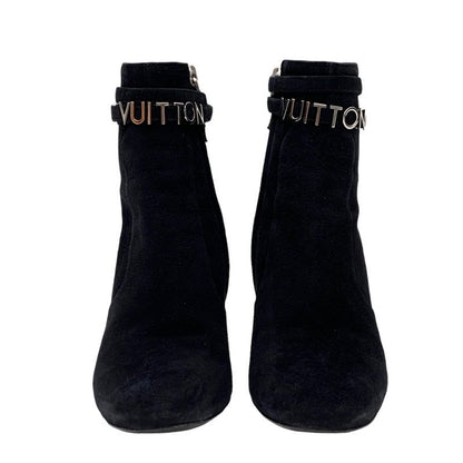 Louis Vuitton Call Back Line Boots Short Ankle Shoes Logo Suede