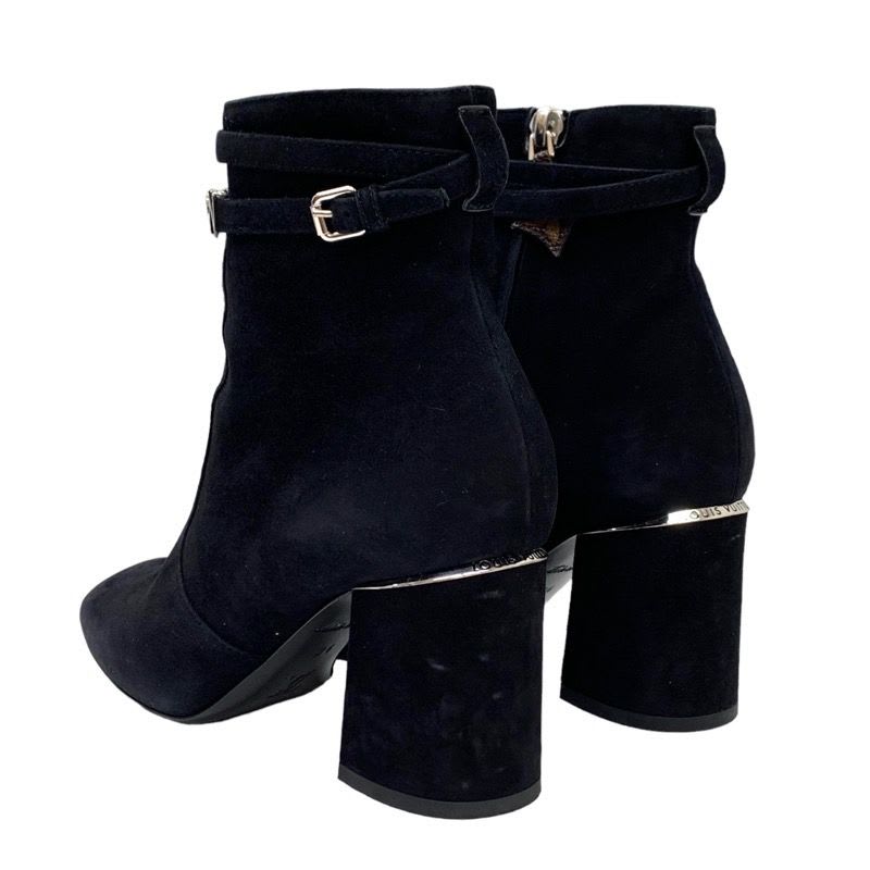 Louis Vuitton Call Back Line Boots Short Ankle Shoes Logo Suede