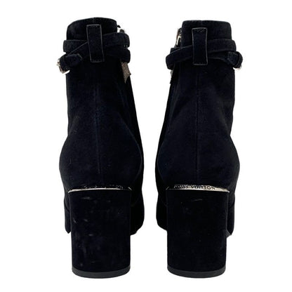 Louis Vuitton Call Back Line Boots Short Ankle Shoes Logo Suede