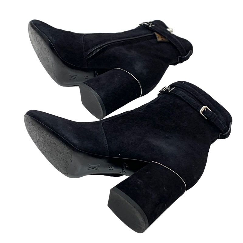 Louis Vuitton Call Back Line Boots Short Ankle Shoes Logo Suede