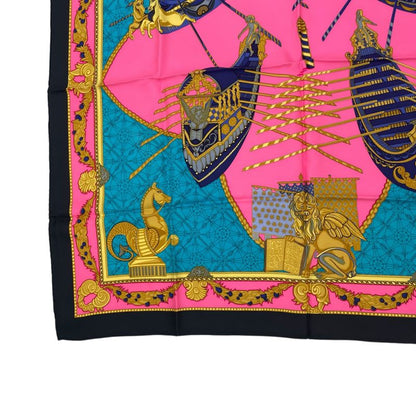 Hermes Scarf Silk Carre 90 LES BISS ONE Devenise The Sailor Of Venice Multicolor
