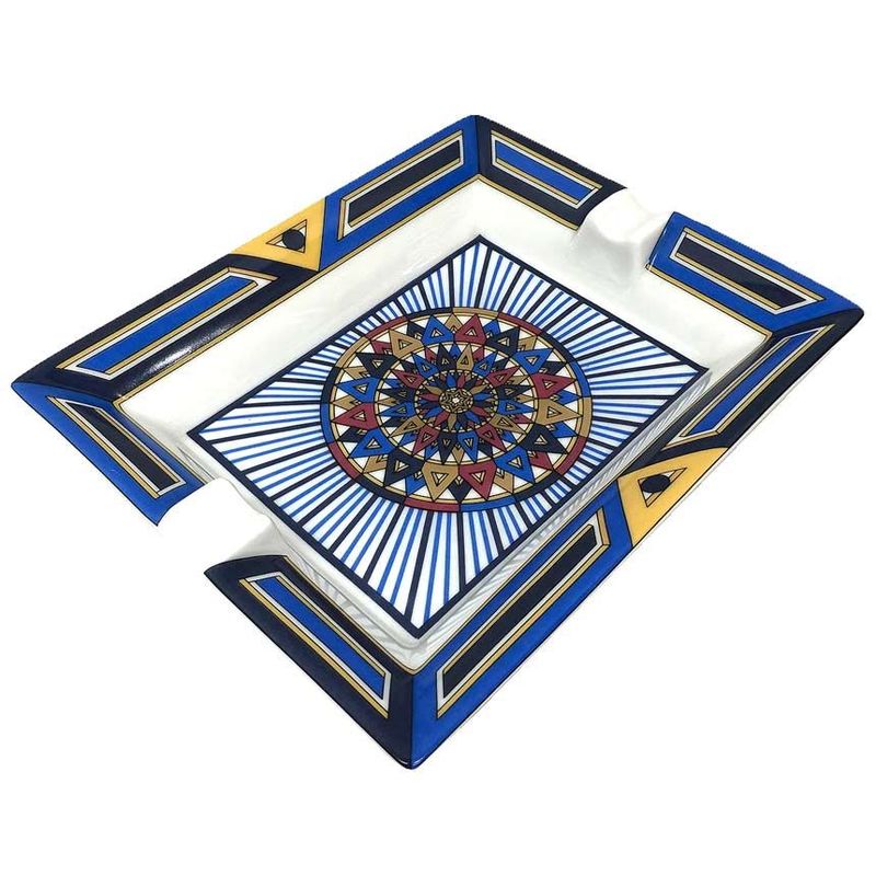 Item Hermes Ashtray Accessory Case Compass Aq12342