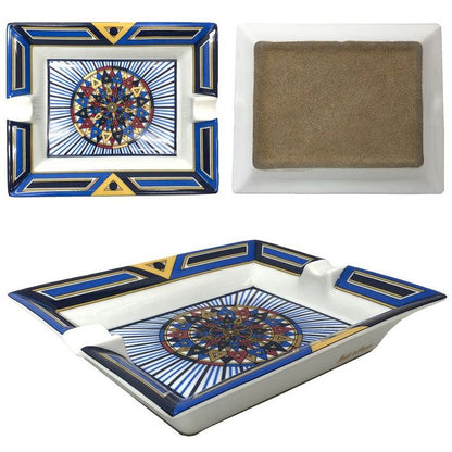 Item Hermes Ashtray Accessory Case Compass Aq12342