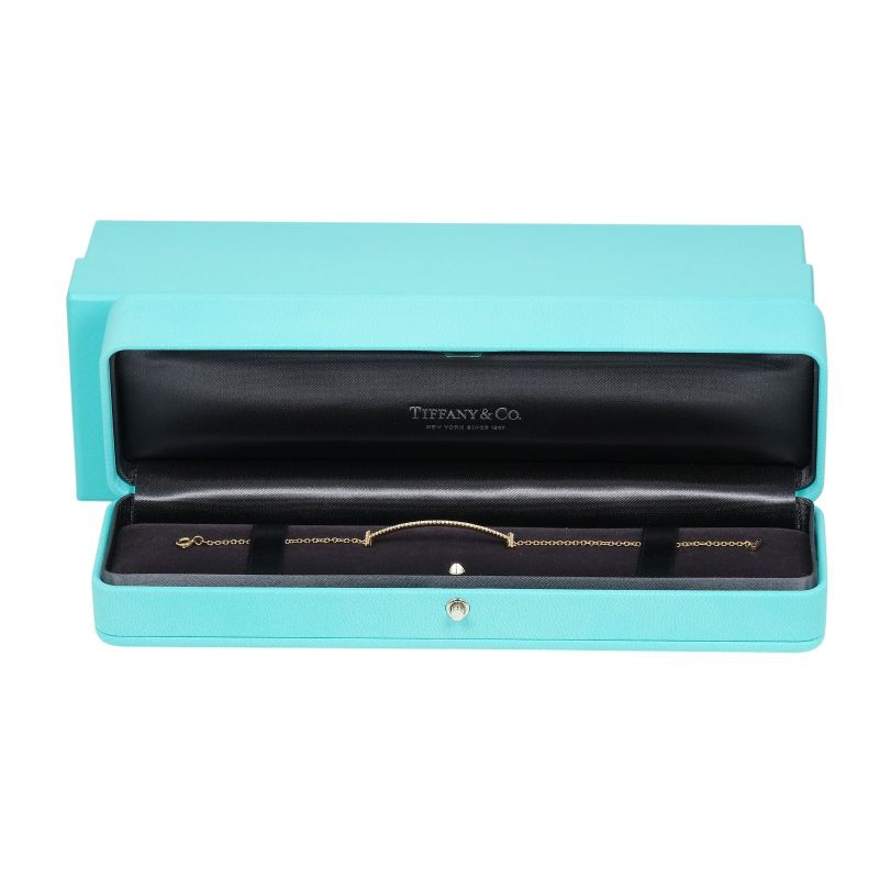Tiffany & Co T Smile Small Arm Circumference ~ 16cm (6.30in) 18k