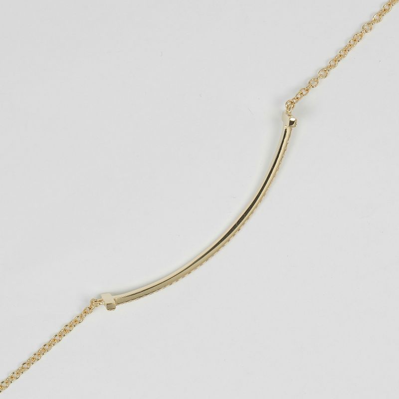 Tiffany & Co T Smile Small Arm Circumference ~ 16cm (6.30in) 18k