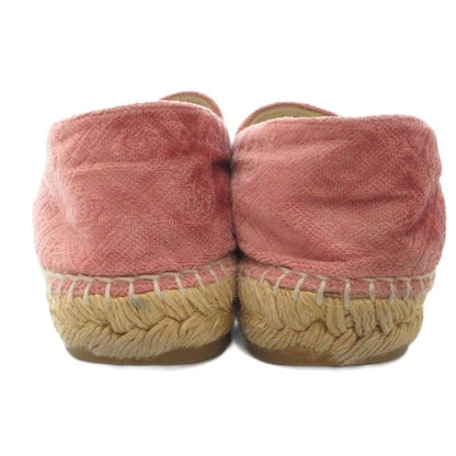 Chanel Coco Marc Espadrilles Slip-on Shoes Pile Floral Pink JS - GY18