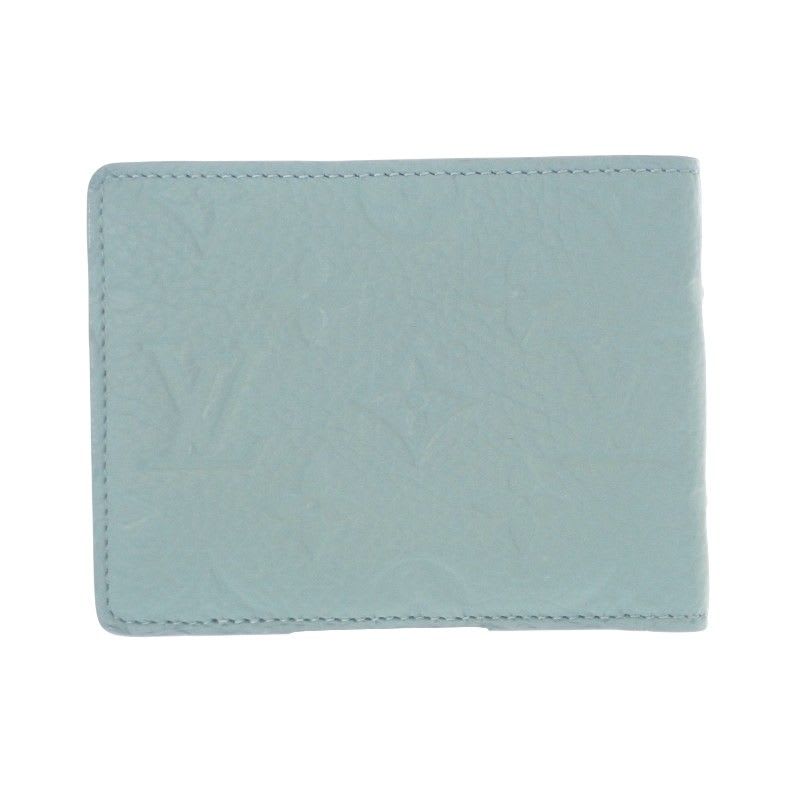 Louis Vuitton Portefeuille Multiple Bifold Wallet Leather Taurillon