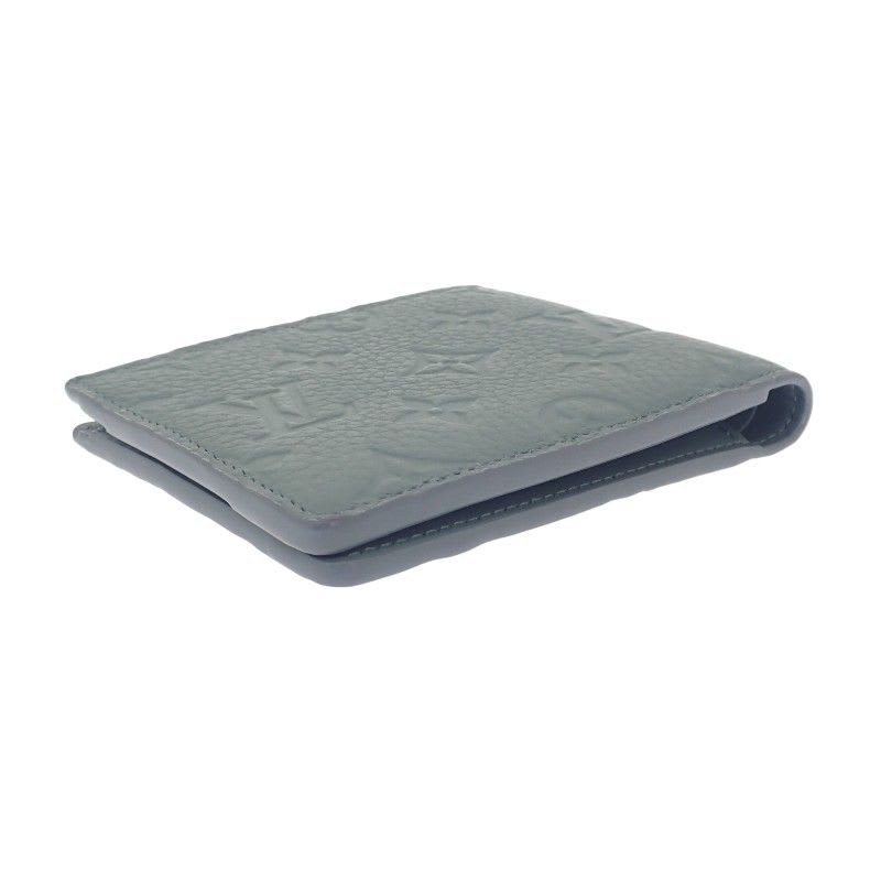Louis Vuitton Portefeuille Multiple Bifold Wallet Leather Taurillon