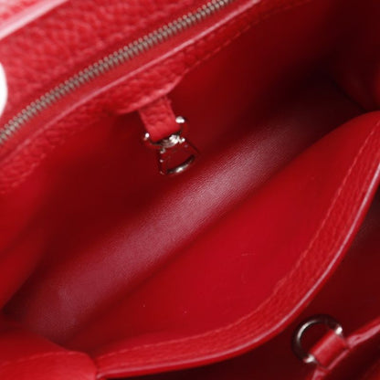 Louis Vuitton Capucines BB 2way Shoulder M94754 ×taurillon Leather Red Tr2135