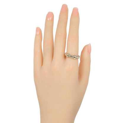 Cartier All Air Ciel Vintage 18k Yellow Gold X Stainless Steel No 11.5 Women's