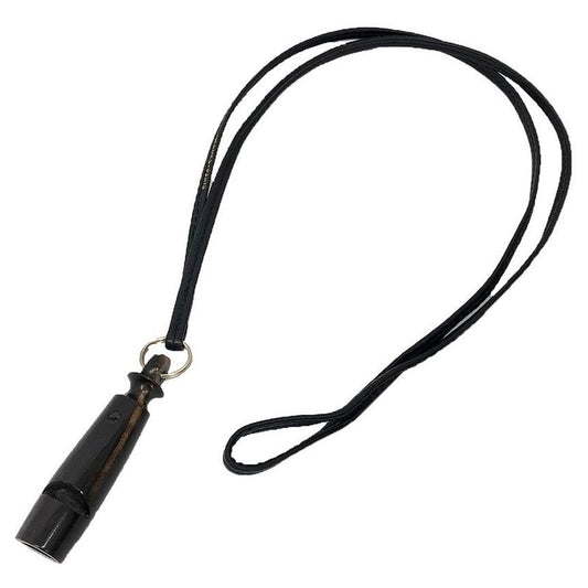 Hermes Chiffre Whistle Necklace Pendant Black Aq12333