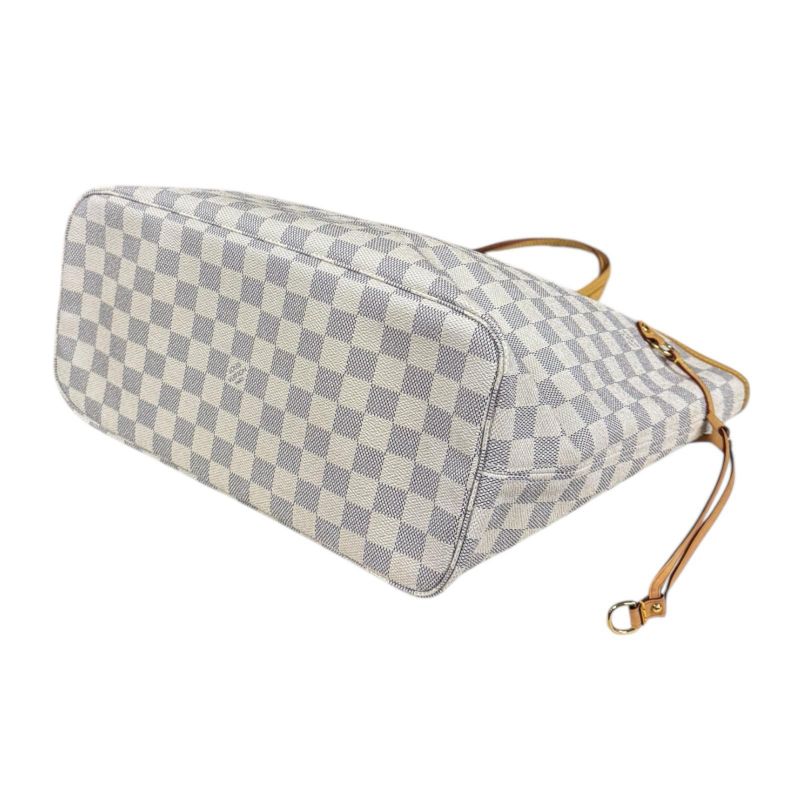 Louis Vuitton Neverfull MM Damier Azure Tote Bag Damier Azure Canvas N51107