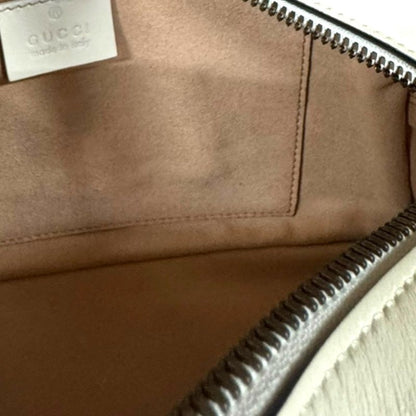 Gucci Ggmarmont Shoulder Bag Leather 447632 White Women's Gucci Used Gucci
