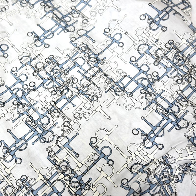 Hermes Short Sleeve Horsebit Shirt