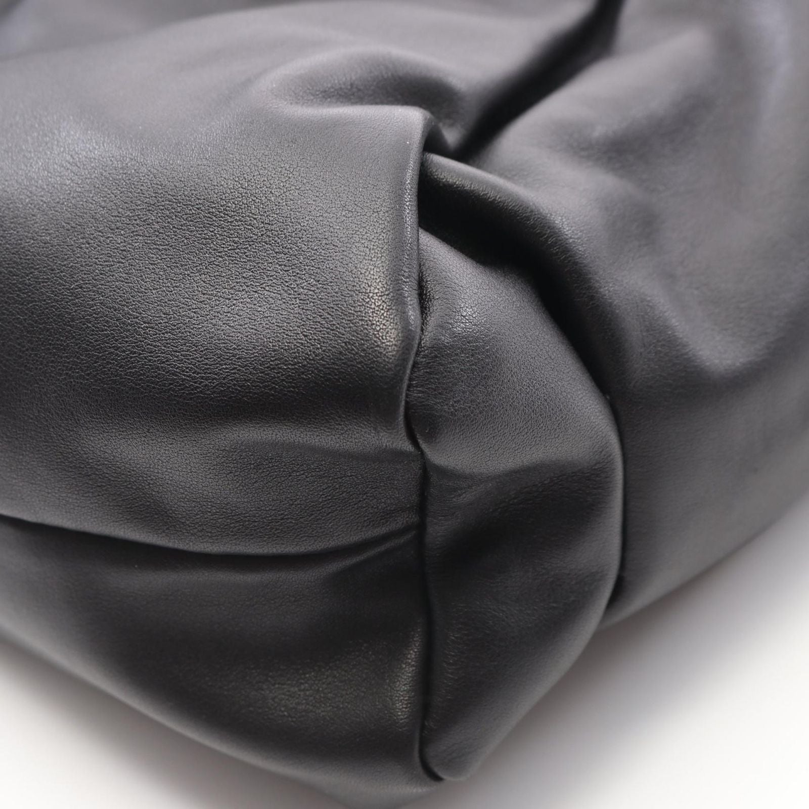 Bottega Veneta Bottega Veneta Handbag the Shoulder Pouch 610524 Black Leather