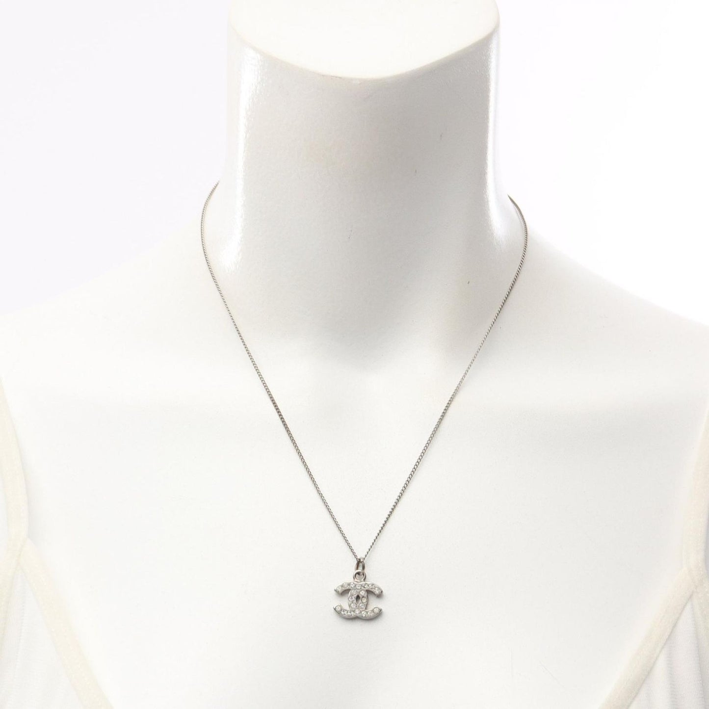 Chanel Necklace Cocomark Stainless Steel Necklace Ladies a