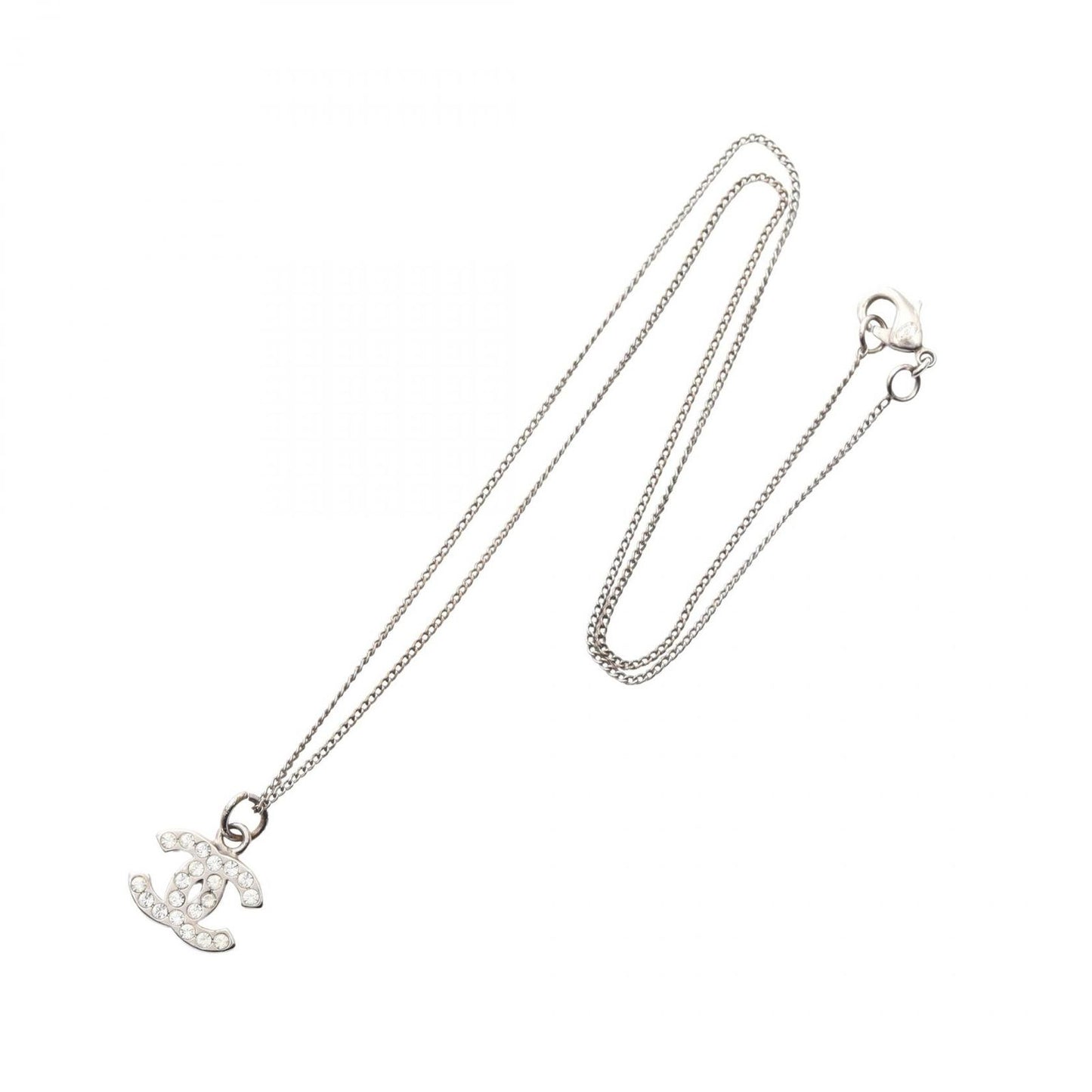 Chanel Necklace Cocomark Stainless Steel Necklace Ladies a