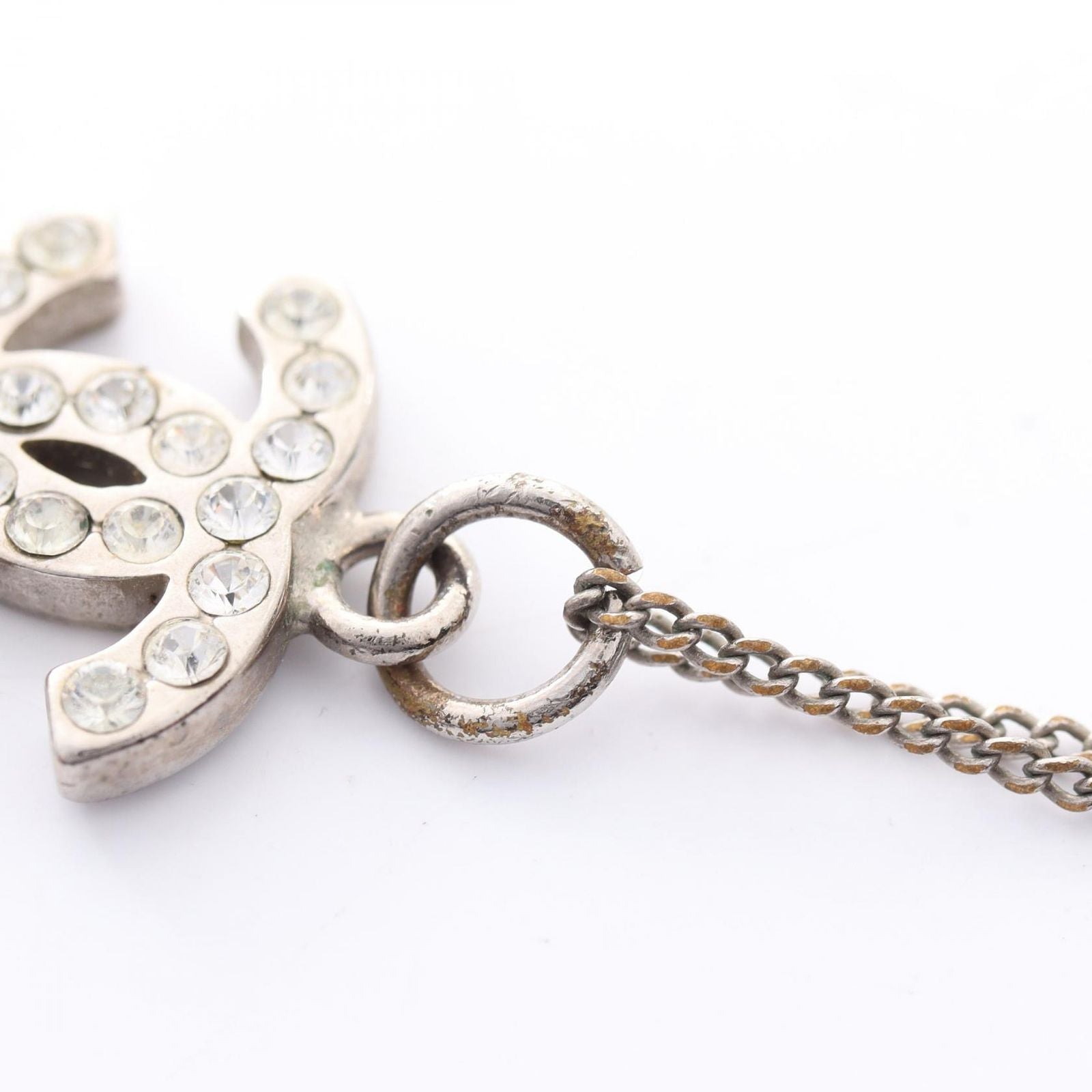 Chanel Necklace Cocomark Stainless Steel Necklace Ladies a