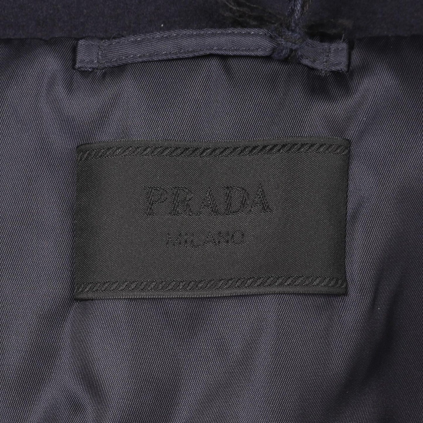 Prada Triangle Logo Oversize Vintage Process Ing Filling White Other Jacket