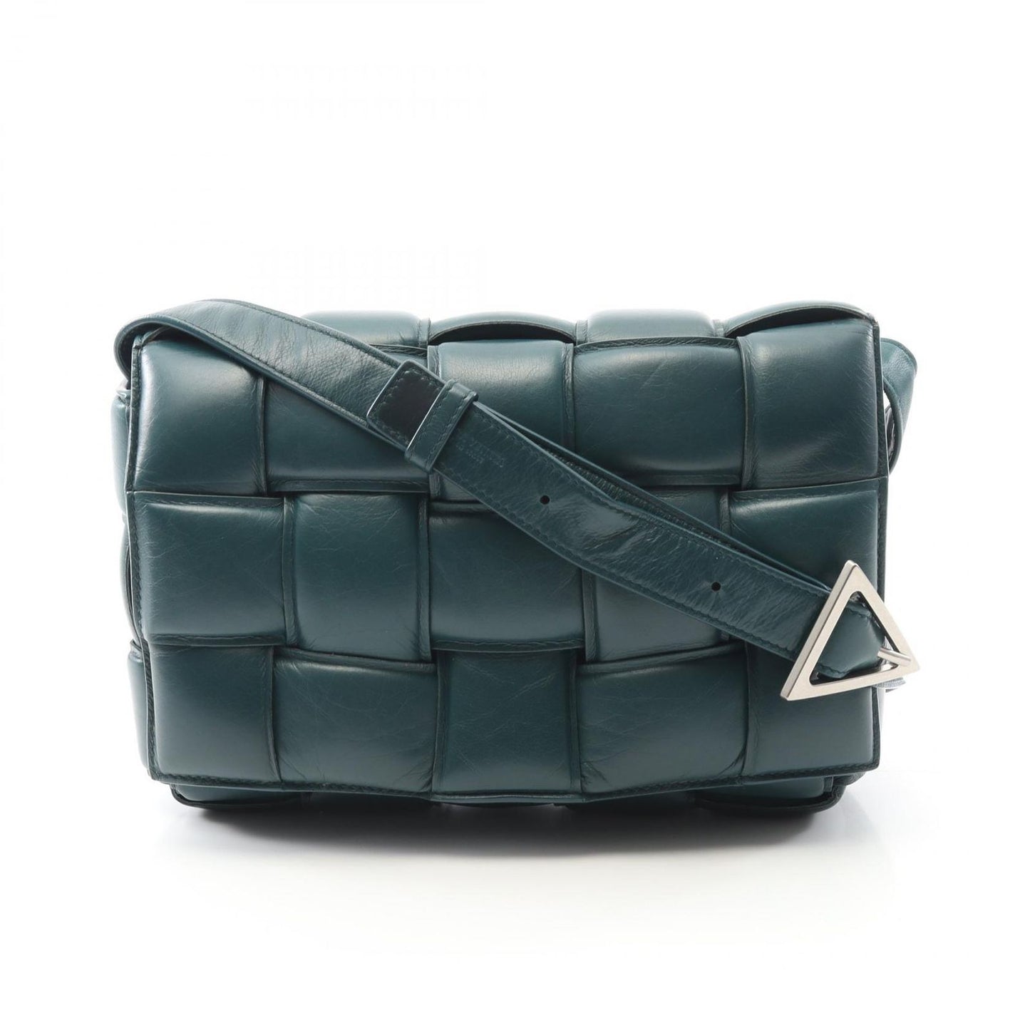 Bottega Veneta Bottega Veneta Shoulder Bag Padded Cassette Intrecciato Blue