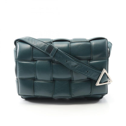 Bottega Veneta Bottega Veneta Shoulder Bag Padded Cassette Intrecciato Blue