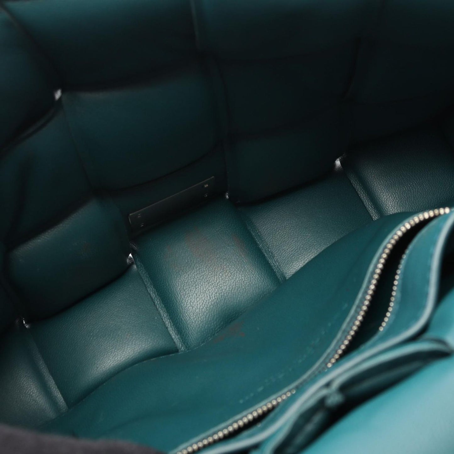 Bottega Veneta Bottega Veneta Shoulder Bag Padded Cassette Intrecciato Blue