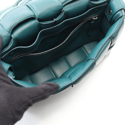 Bottega Veneta Bottega Veneta Shoulder Bag Padded Cassette Intrecciato Blue