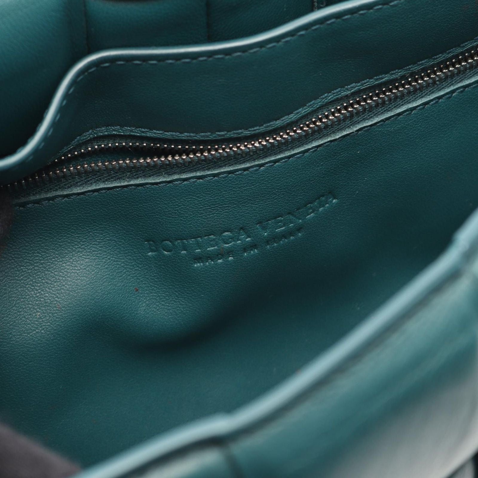 Bottega Veneta Bottega Veneta Shoulder Bag Padded Cassette Intrecciato Blue