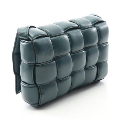 Bottega Veneta Bottega Veneta Shoulder Bag Padded Cassette Intrecciato Blue