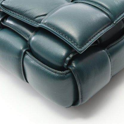 Bottega Veneta Bottega Veneta Shoulder Bag Padded Cassette Intrecciato Blue