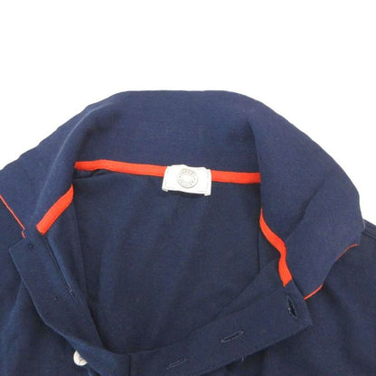 Hermes Serie polo shirt Dubourges short sleeves M navy blue Navy UO - GY18