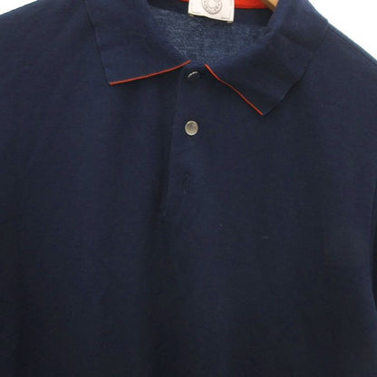 Hermes Serie polo shirt Dubourges short sleeves M navy blue Navy UO - GY18