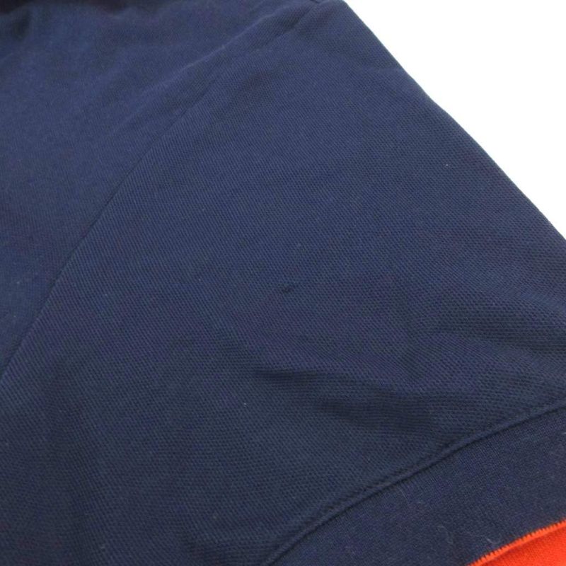 Hermes Serie polo shirt Dubourges short sleeves M navy blue Navy UO - GY18