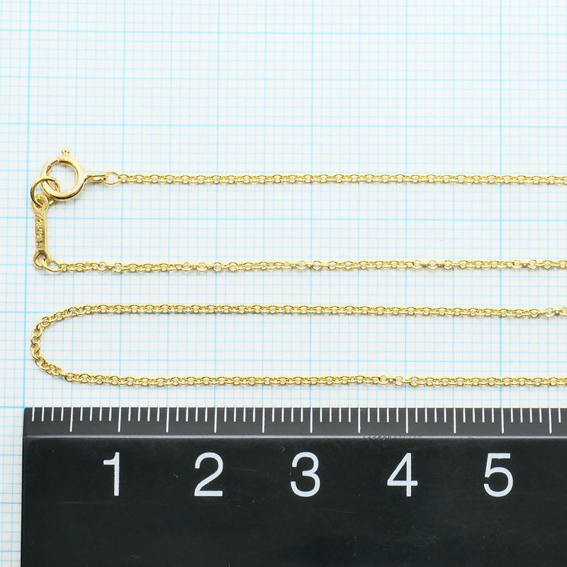 Tiffany & Co Tiffany & Co 18k Yellow Gold Necklace Total Weight Approx 1.6g
