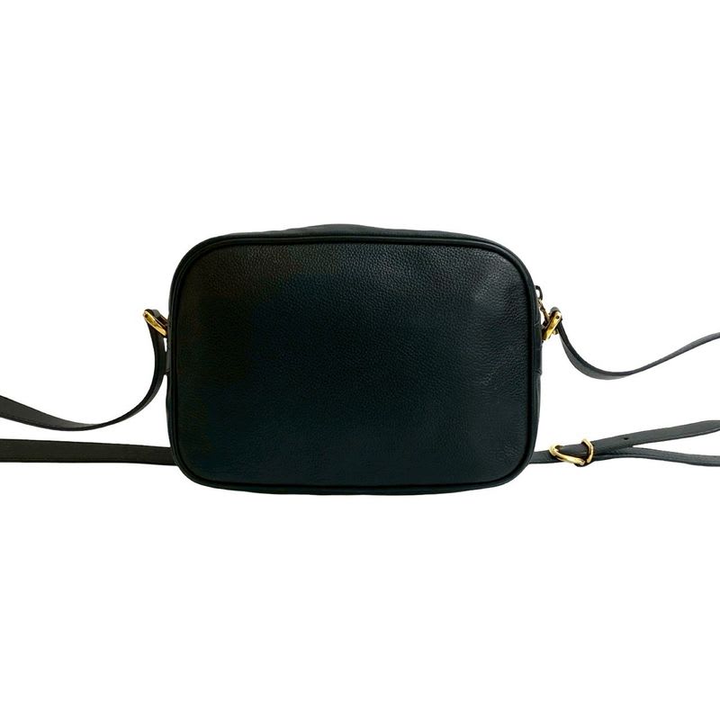 Gucci Vintage Sherry Line GG Logo Leather Shoulder