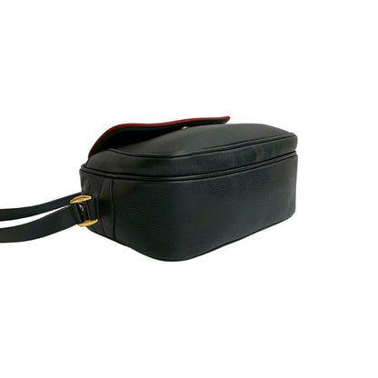 Gucci Vintage Sherry Line GG Logo Leather Shoulder