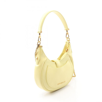 Bvlgari Handbag Serpenti Ellipse Yellow Leather Serpenti Ellipse Shoulder Bag