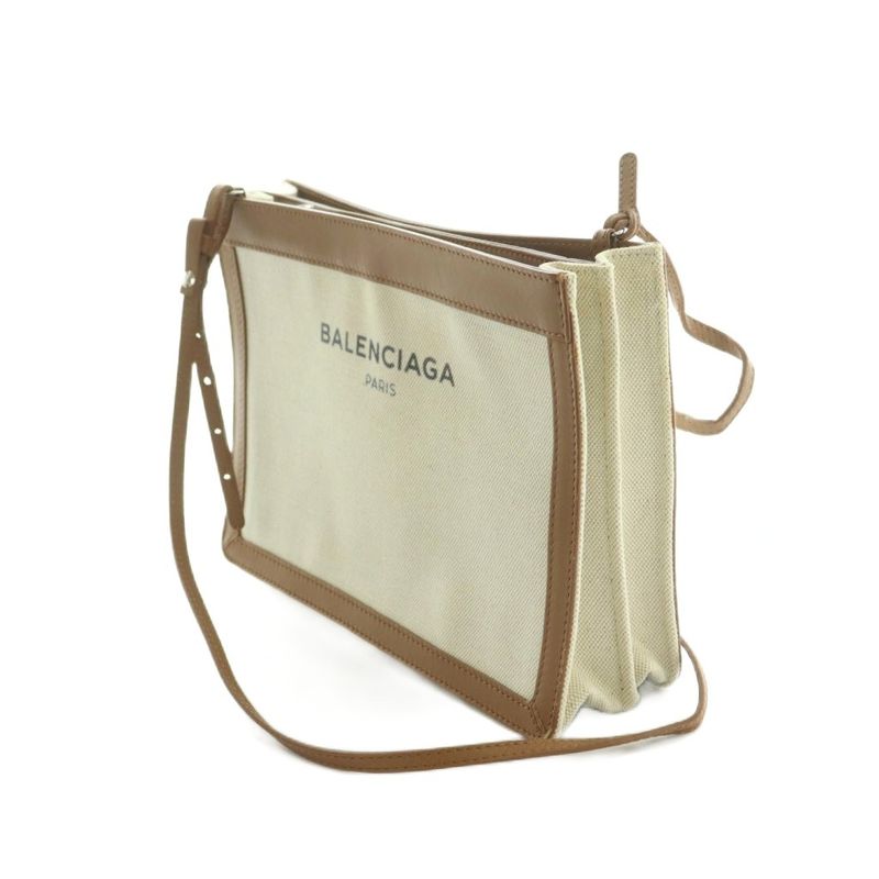 Balenciaga Pochette shoulder bag beige ivory 339937 MI - OS - OH - SH