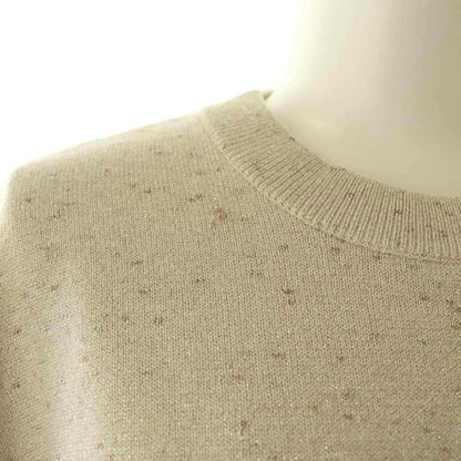 Chanel P62886k48477 Cashmere Logo Knit Sweater Long Sleeve Cashmere Blend 36