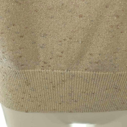 Chanel P62886k48477 Cashmere Logo Knit Sweater Long Sleeve Cashmere Blend 36
