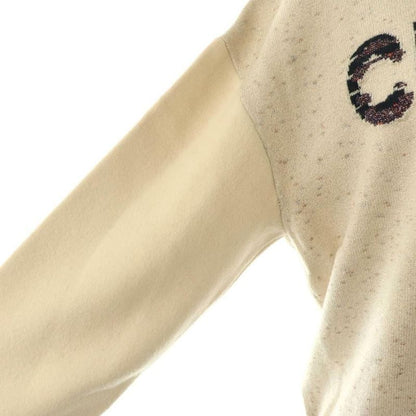 Chanel P62886k48477 Cashmere Logo Knit Sweater Long Sleeve Cashmere Blend 36