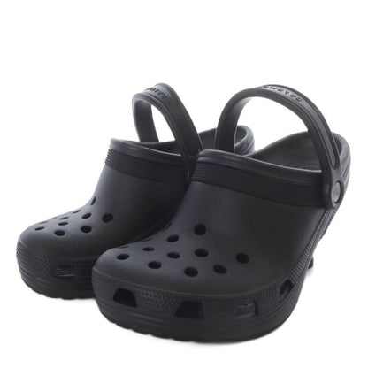Balenciaga Crocs Madame Sandals Pin Heel Strap 37 Black YO12 - SH