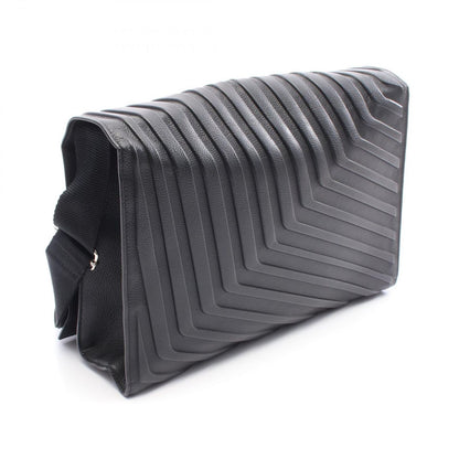 Balenciaga Shoulder Bag Car 693540 Black Leather Car Messenger Bag Men's a