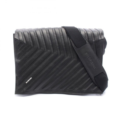Balenciaga Shoulder Bag Car 693540 Black Leather Car Messenger Bag Men's a