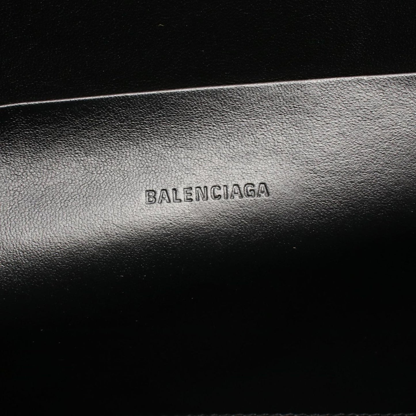 Balenciaga Shoulder Bag Car 693540 Black Leather Car Messenger Bag Men's a