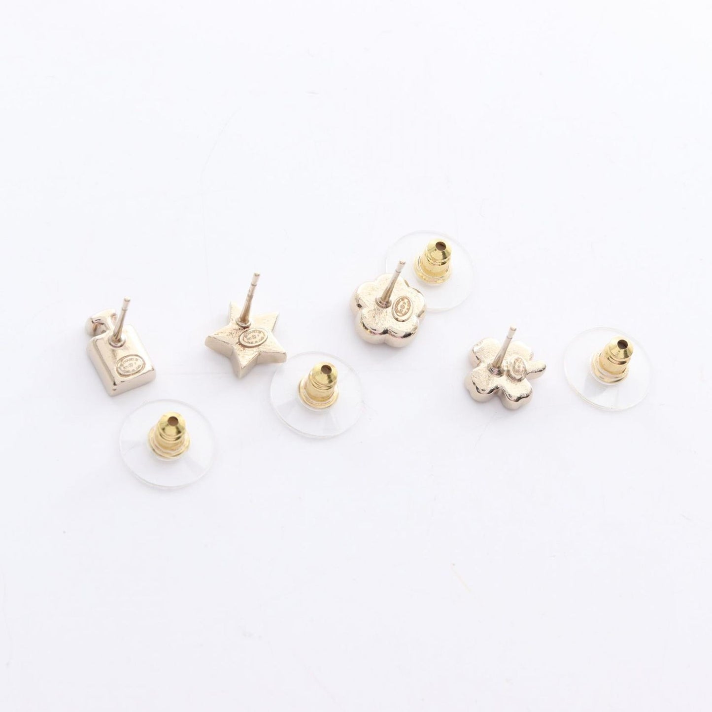 Chanel Earrings Cocomark GP (gold Plated) Earrings Women's a