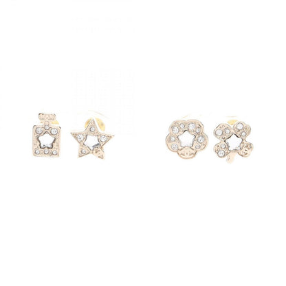 Chanel Earrings Cocomark GP (gold Plated) Earrings Women's a