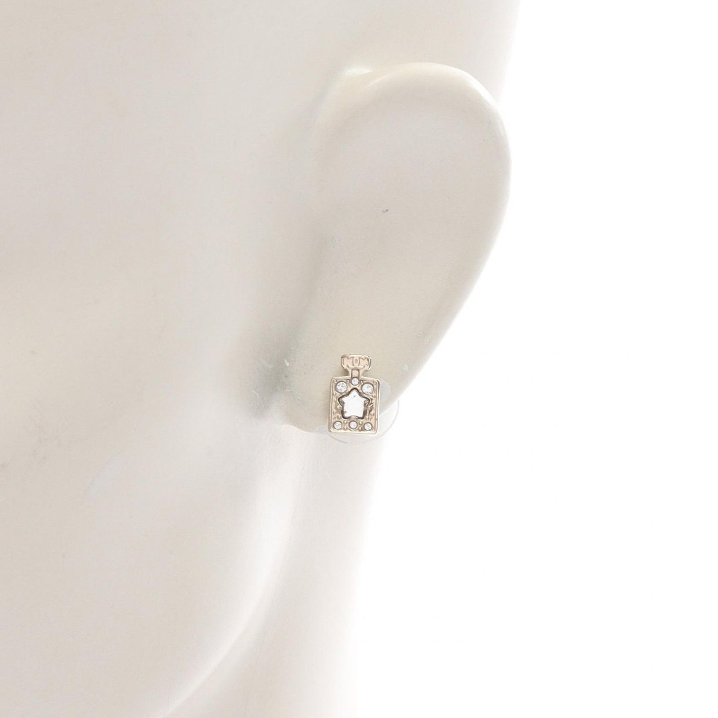 Chanel Earrings Cocomark GP (gold Plated) Earrings Women's a